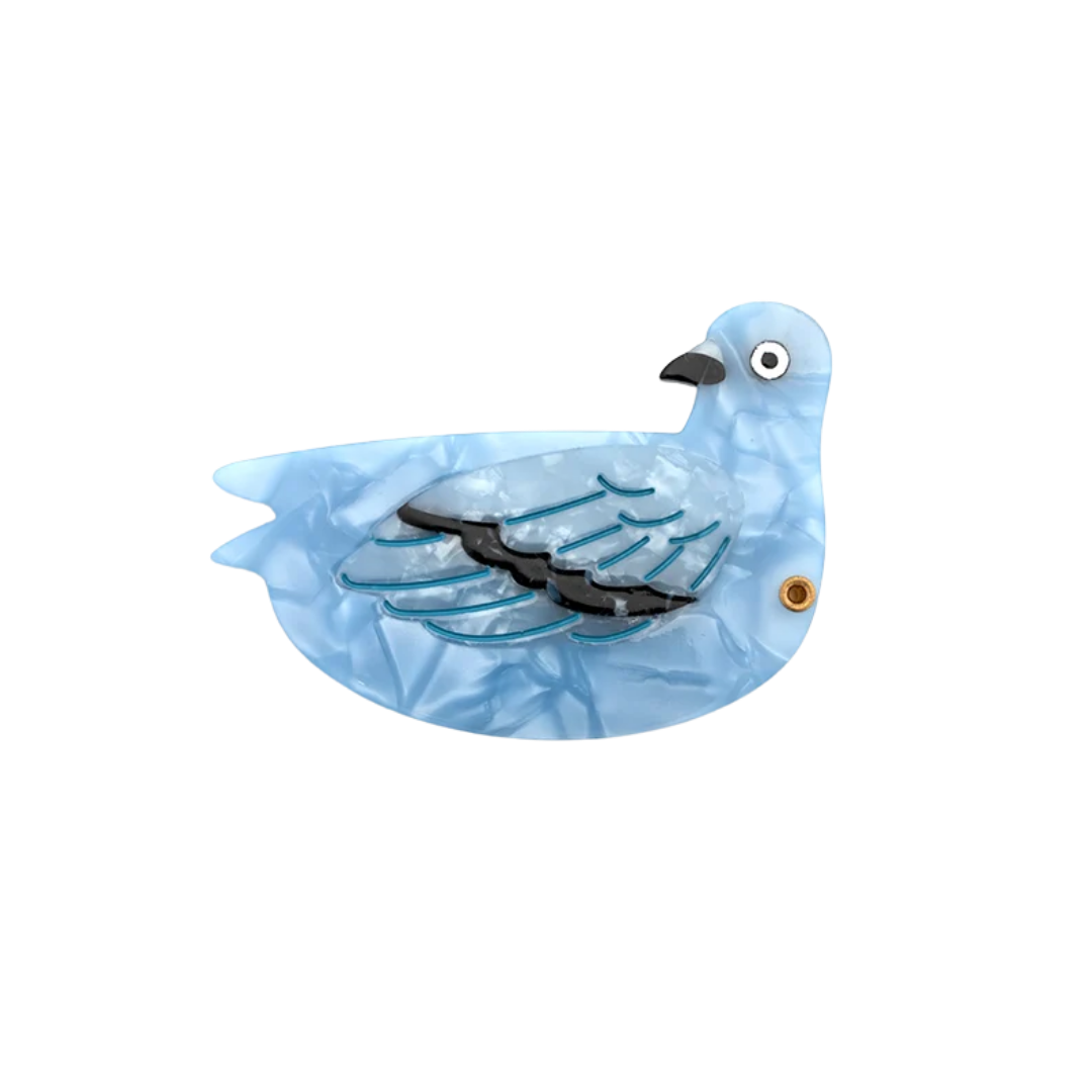 Swing-Hinge Folding Compact Mirror - Pigeon
