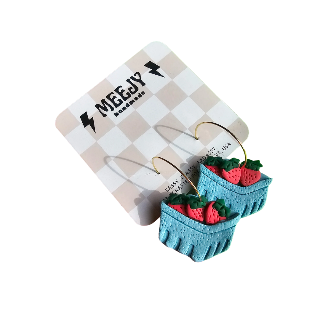 Berry Basket Dangle