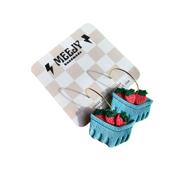 Berry Basket Dangle
