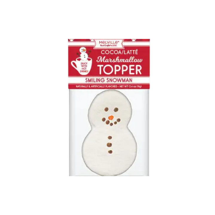 Snowman Marshmallow Hot Cocoa Topper