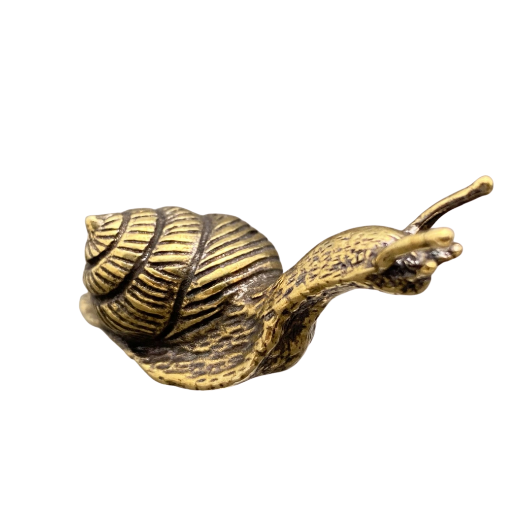 Brass Snail Desktop Ornament