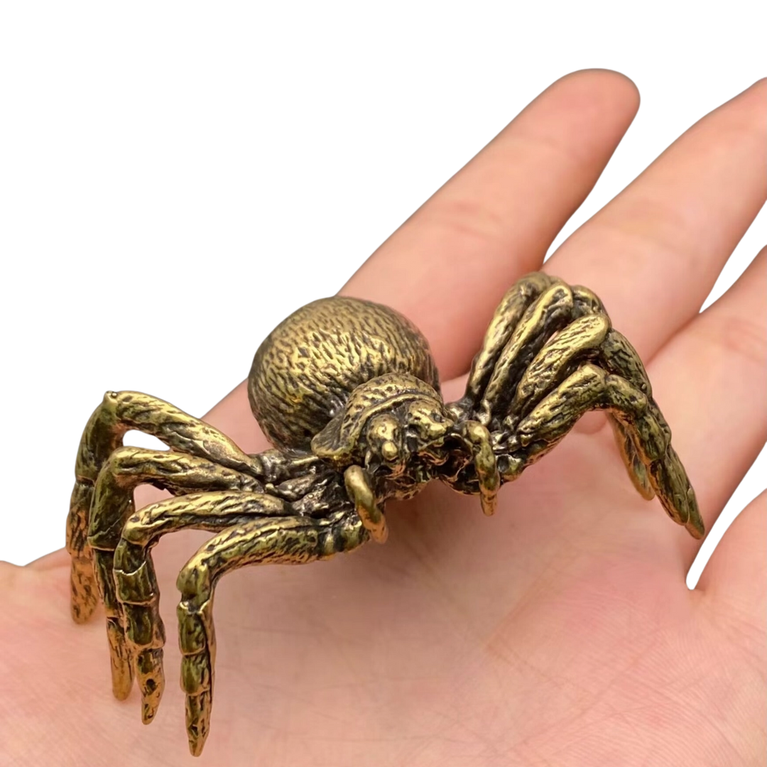 Brass Spider Desktop Ornament