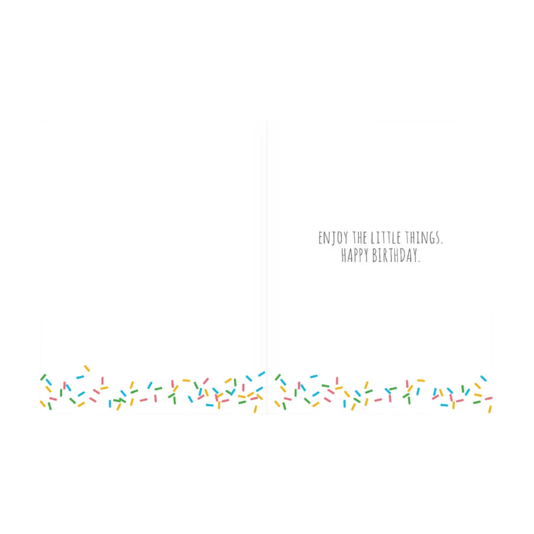 Pigeon Donut Birthday Card