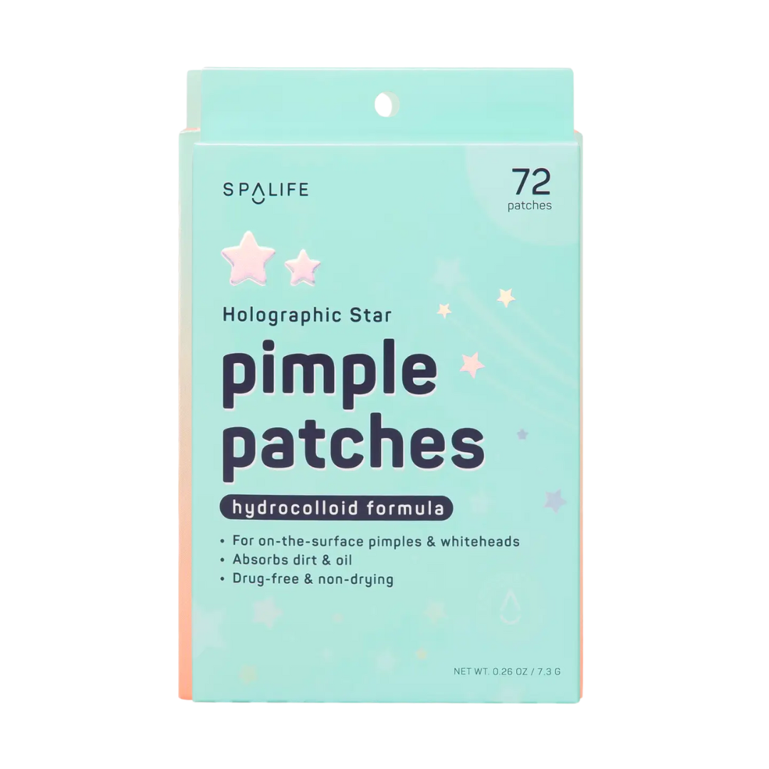 Holographic Star Hydrocolloid Pimple Patches