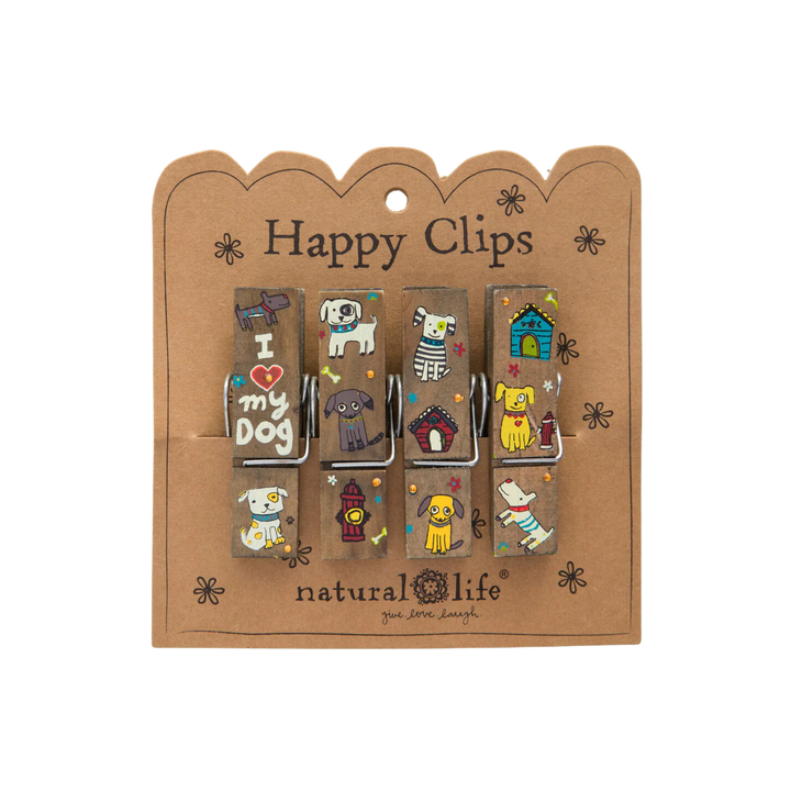 Happy Bag Clips, Set of 4