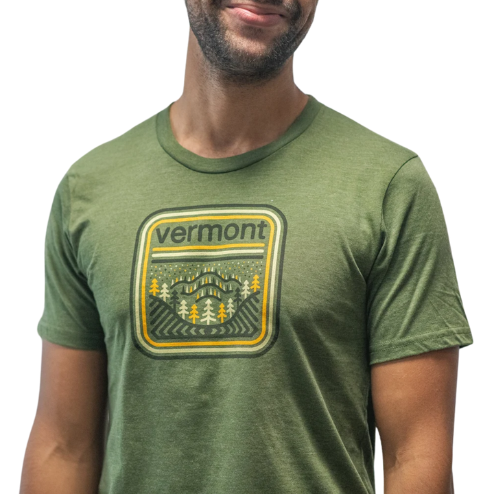 Green Gallen Square Vermont Tee - Unisex