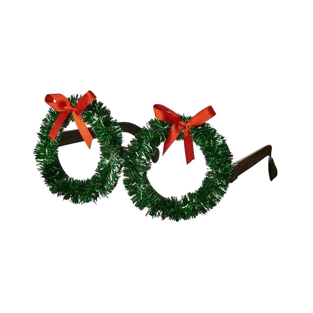 Christmas Wreath Glasses