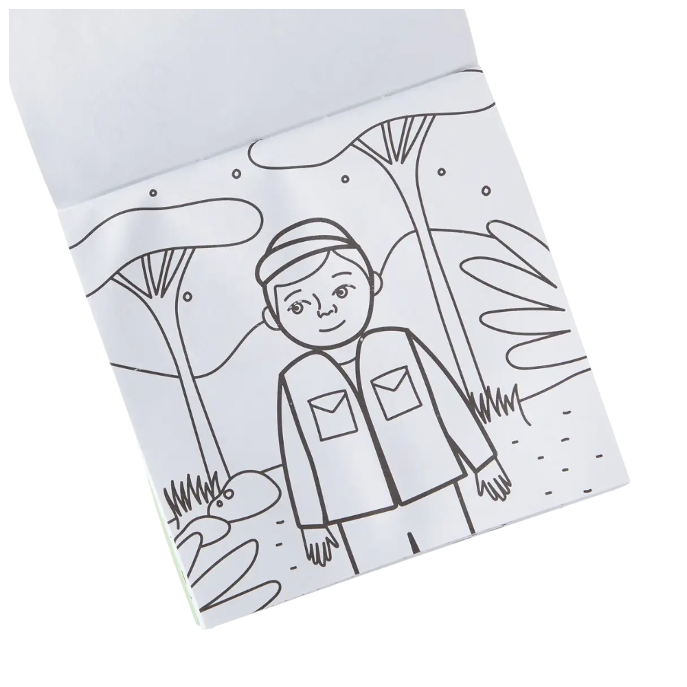 Carry Along Crayon & Coloring Book Kit-On Safari