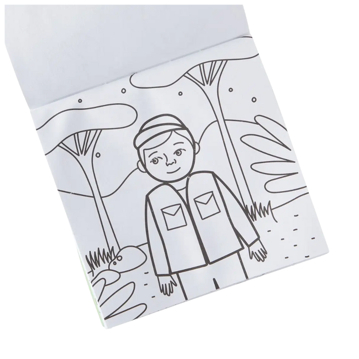 Carry Along Crayon & Coloring Book Kit-On Safari