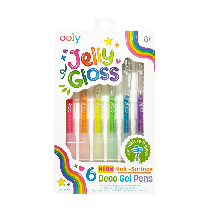 Jelly Gloss Neon Multi-Surface Deco Gel Pens