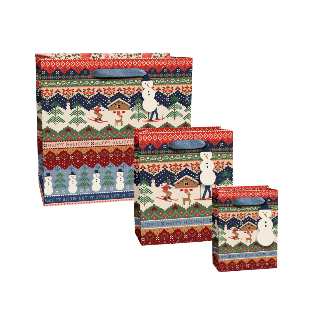 Ski Chalet Gift Bag