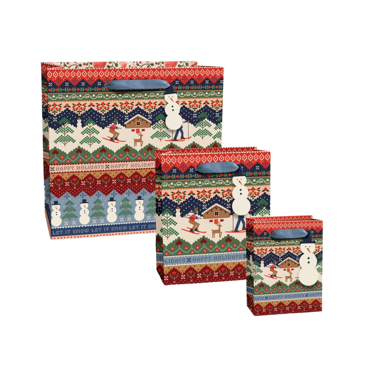 Ski Chalet Gift Bag