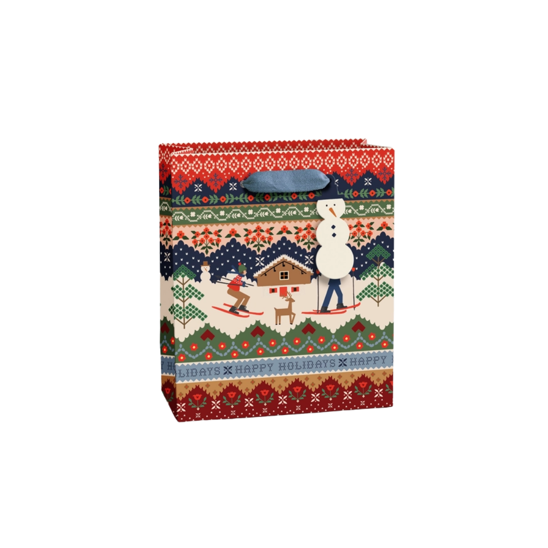 Ski Chalet Gift Bag