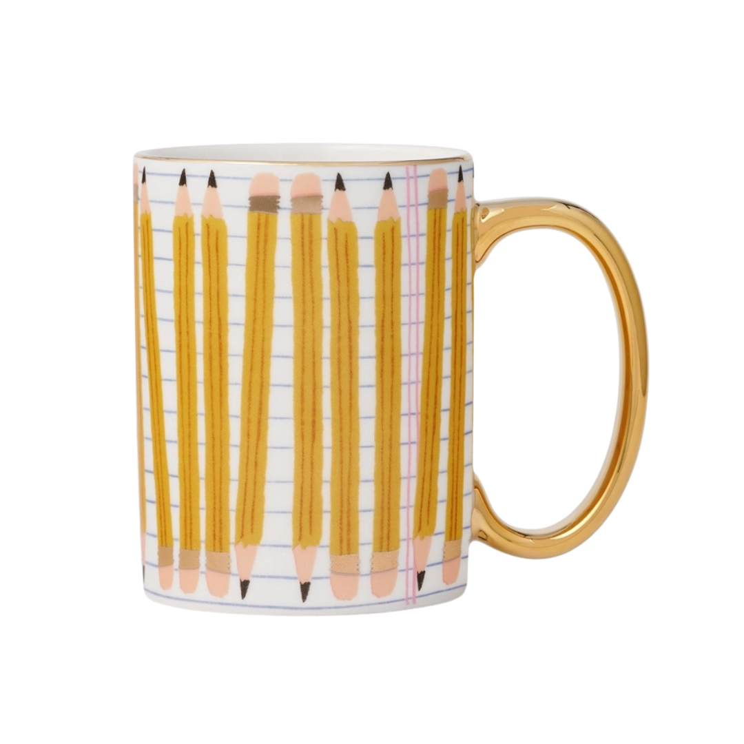 Pencils Porcelain Mug