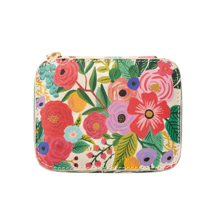 Garden Party Travel Jewelry Case