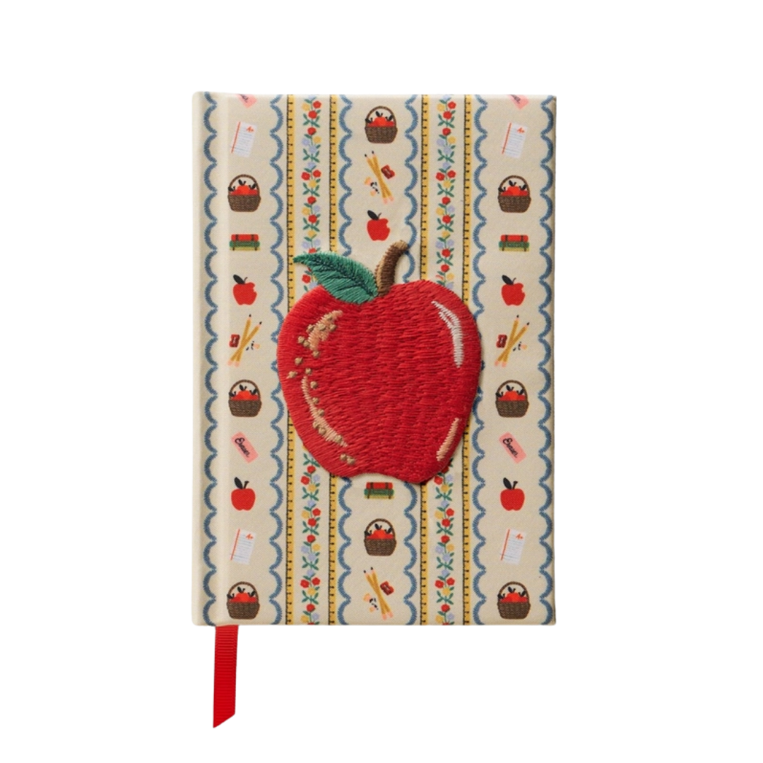 Schoolhouse Mini Embroidered Journal
