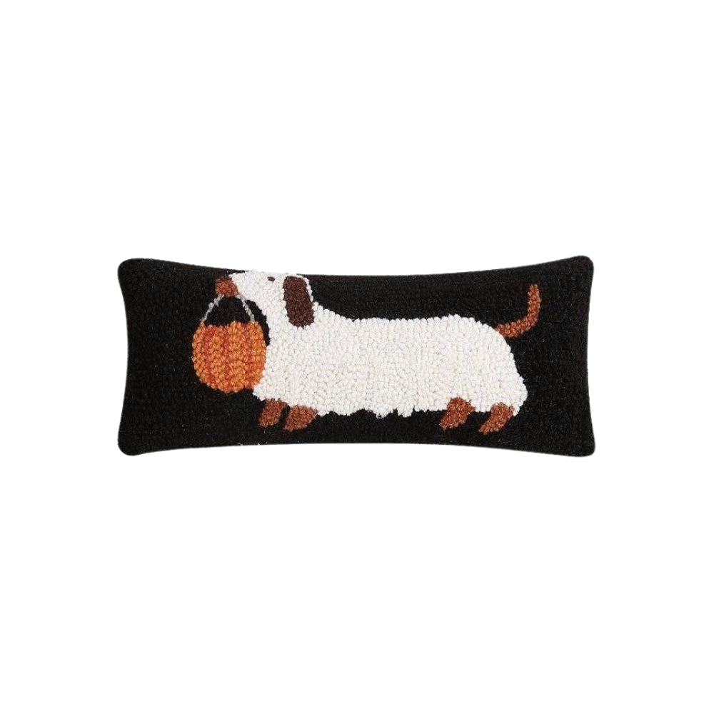 Halloween Dachshund Hook Pillow