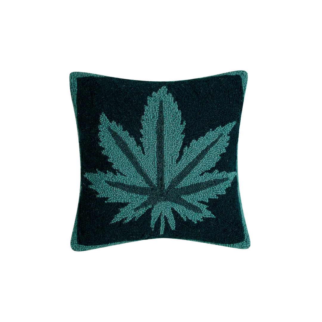 Mary Jane Teal Hook Pillow