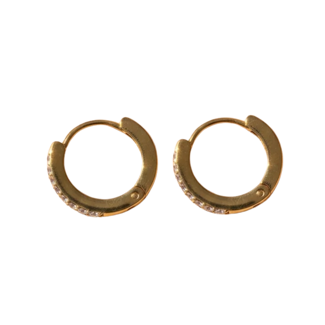 Everyday Twinkle Hoop Earrings