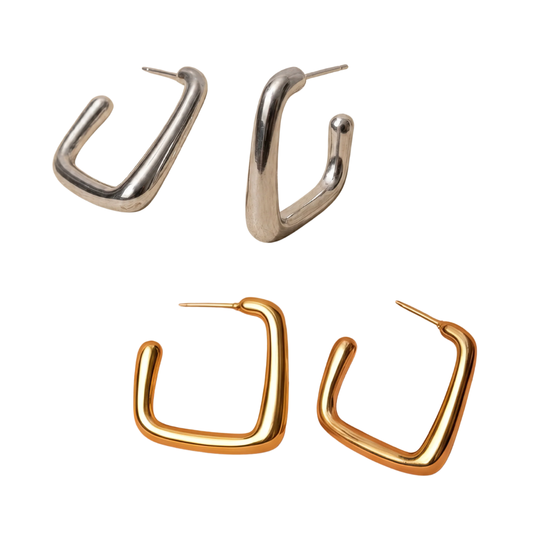 Mary Hoop Earrings