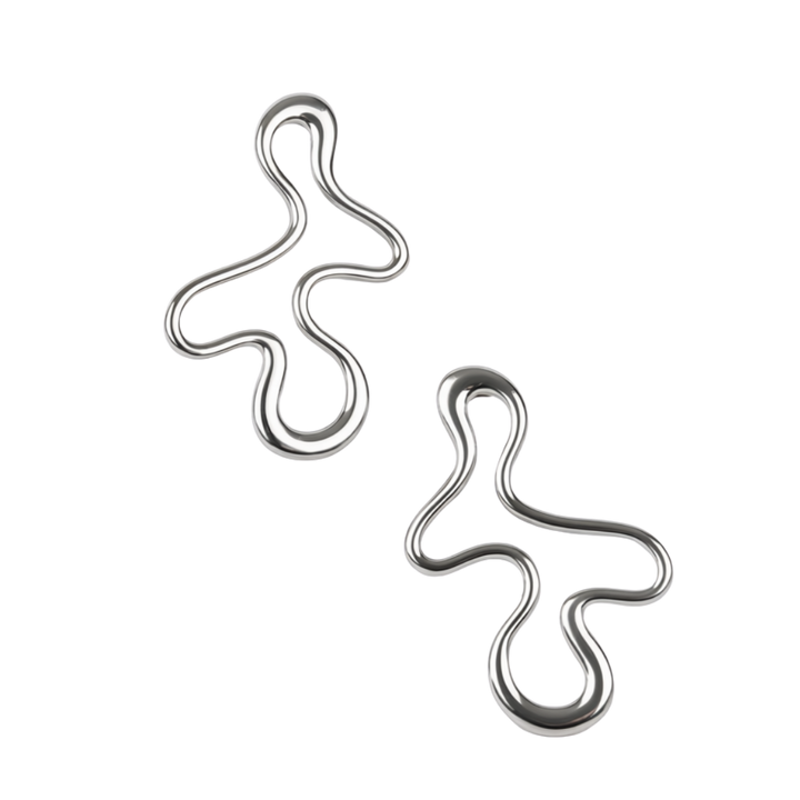 Amoeba Stud Earrings