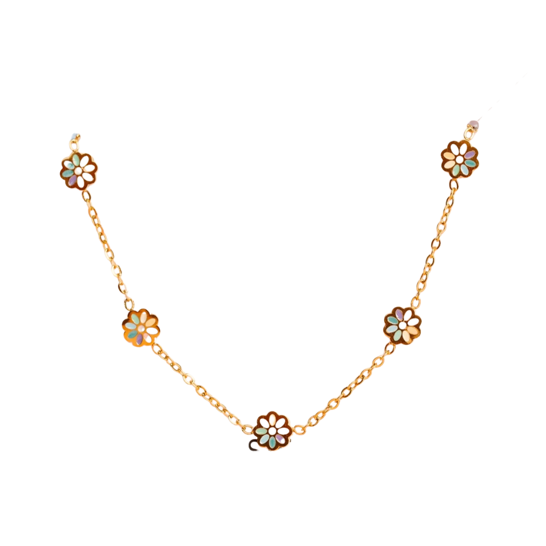 Rainbow Daisy Bracelet