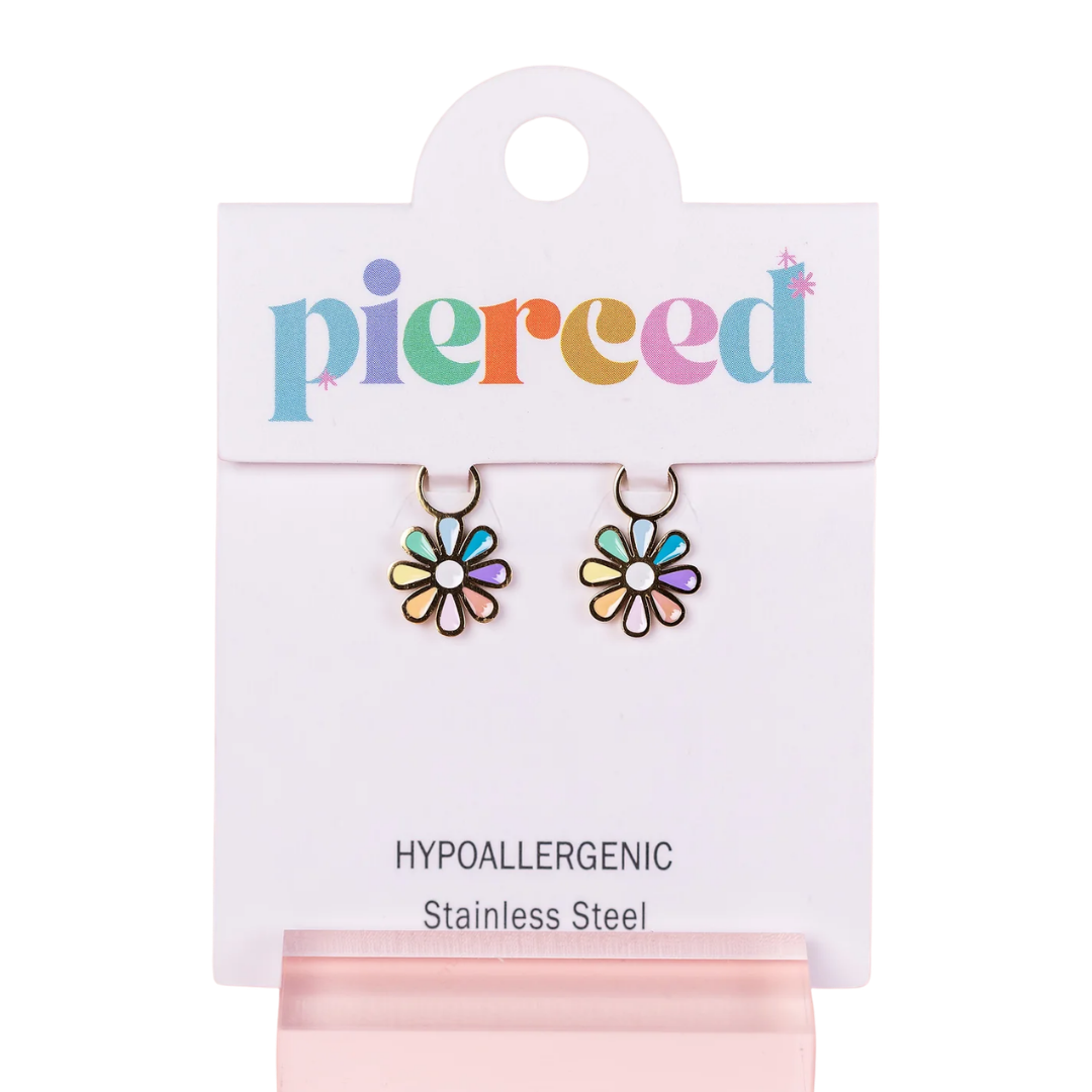 Rainbow Daisy Charms