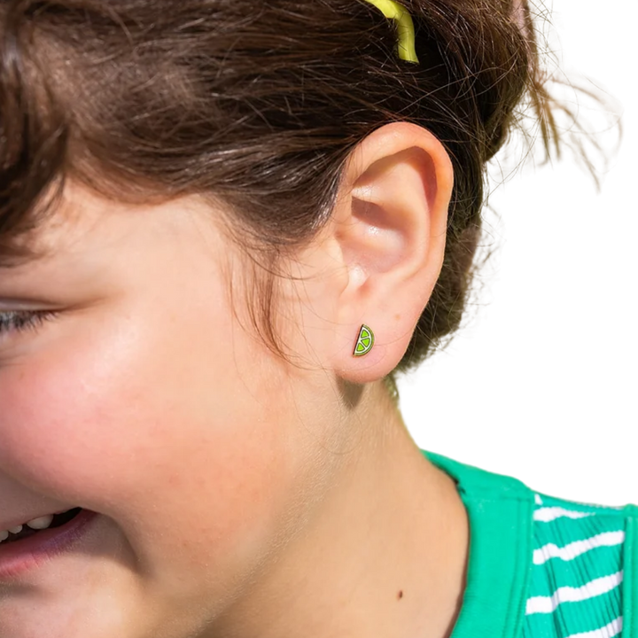 Lime Slice Earrings