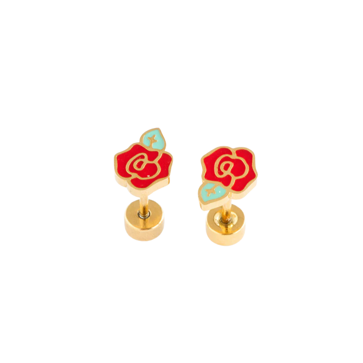 Rose Earrings