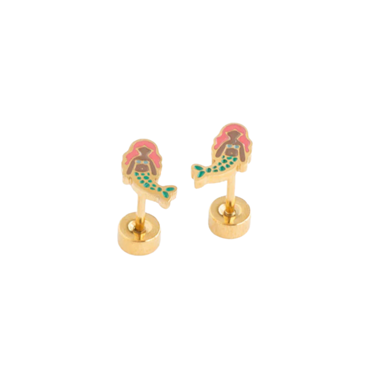 Mermaid Stud Earrings