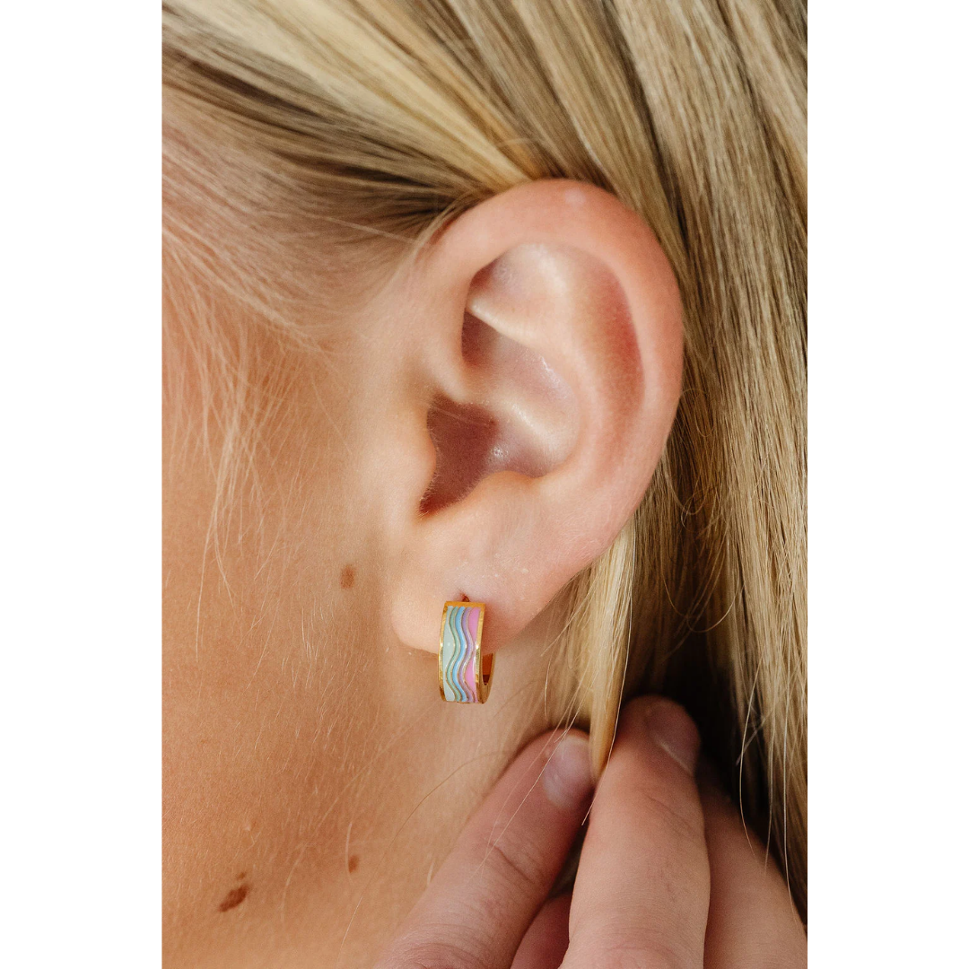 Pastel Rainbow Hoops