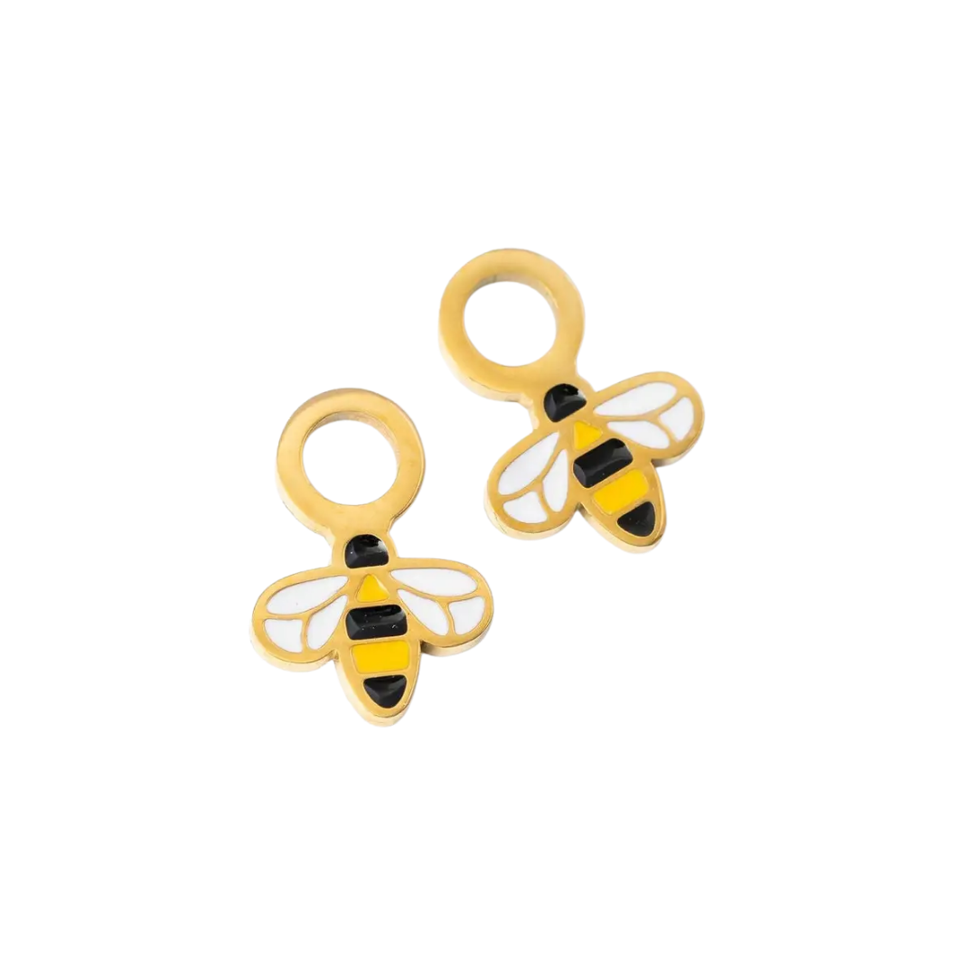 Bee Charms for Earrings