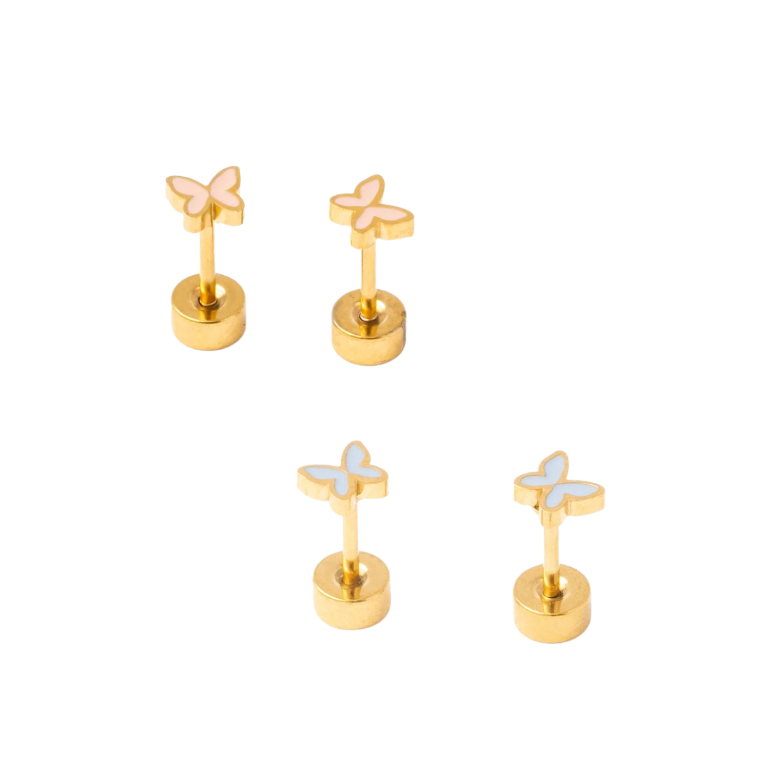 Mini Butterfly Earrings
