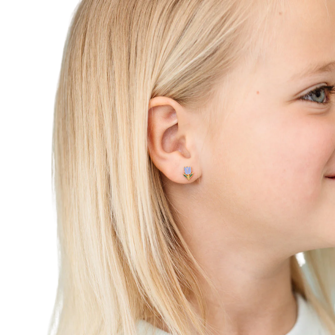 Tulip Stud Earrings