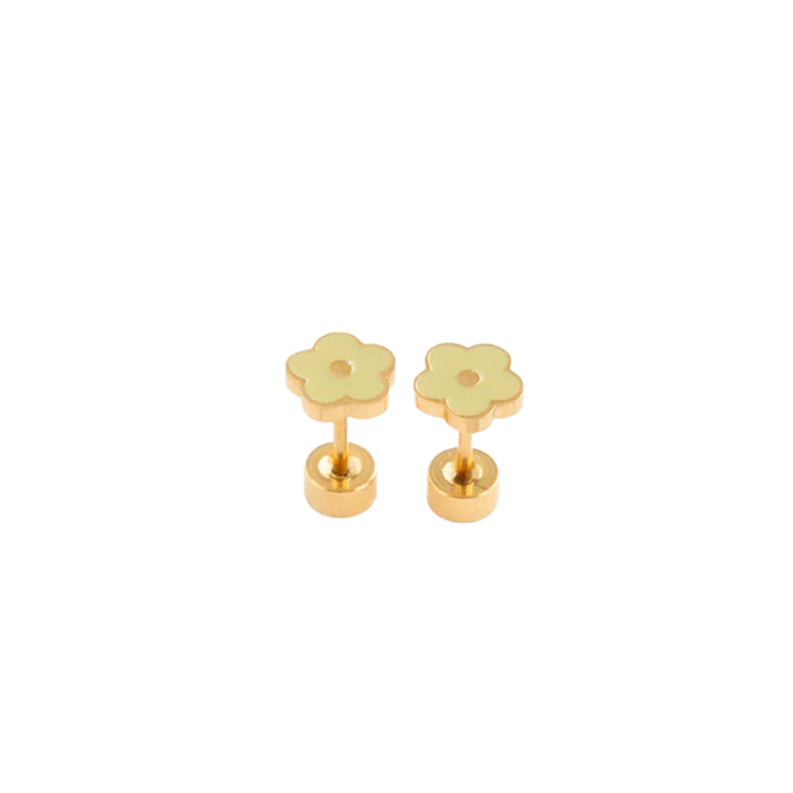 Petite Flower Stud Earring