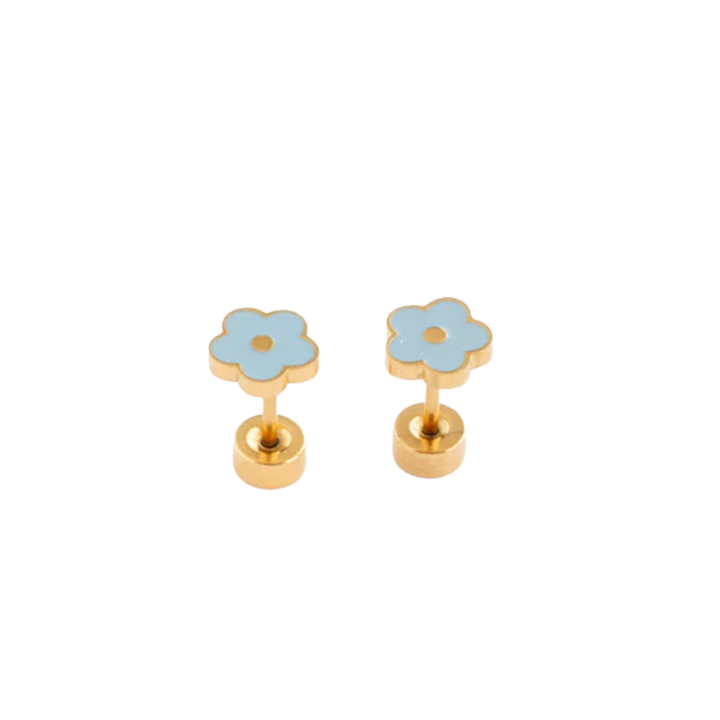 Petite Flower Stud Earring