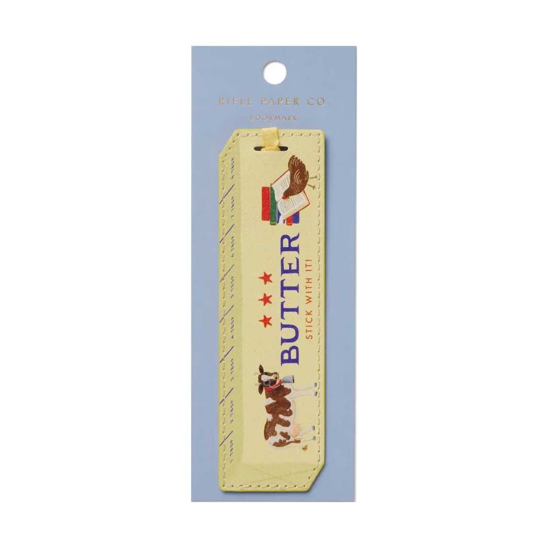 Butter Stick with It Bookmark