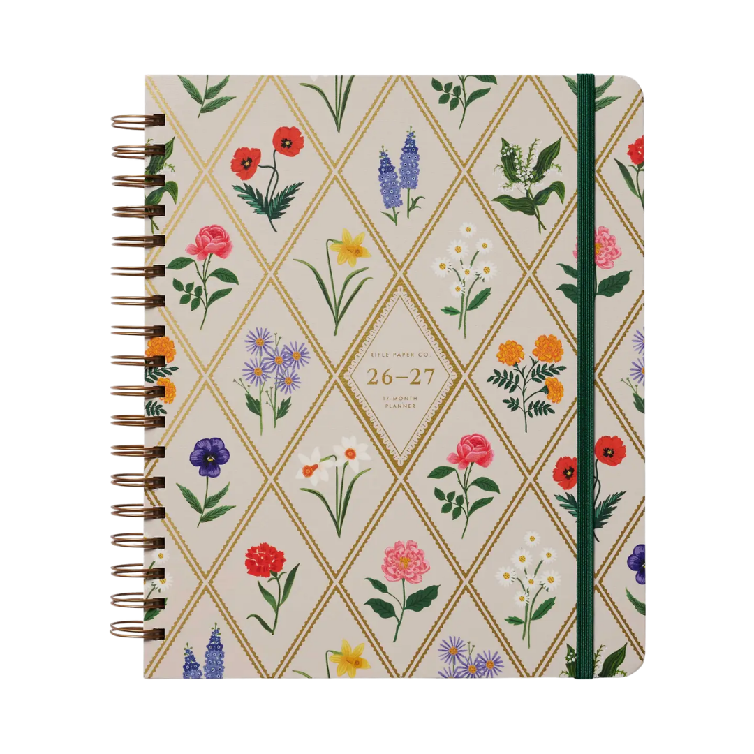 2027 Garden Study 17-Month Academic Planner