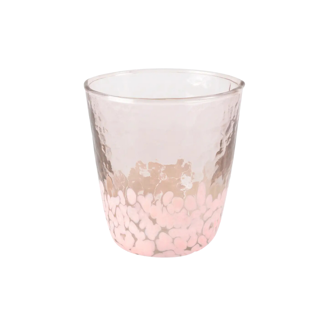 Hazel Drinking Glass - Pink