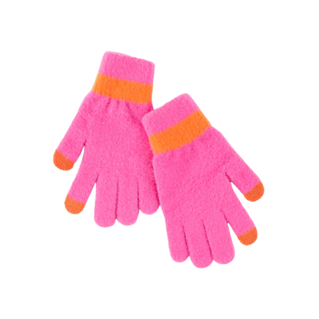 Ellis Pink Touchscreen Gloves