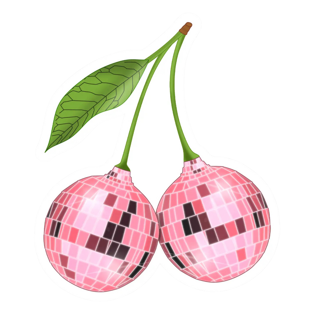 Disco Cherries Sticker