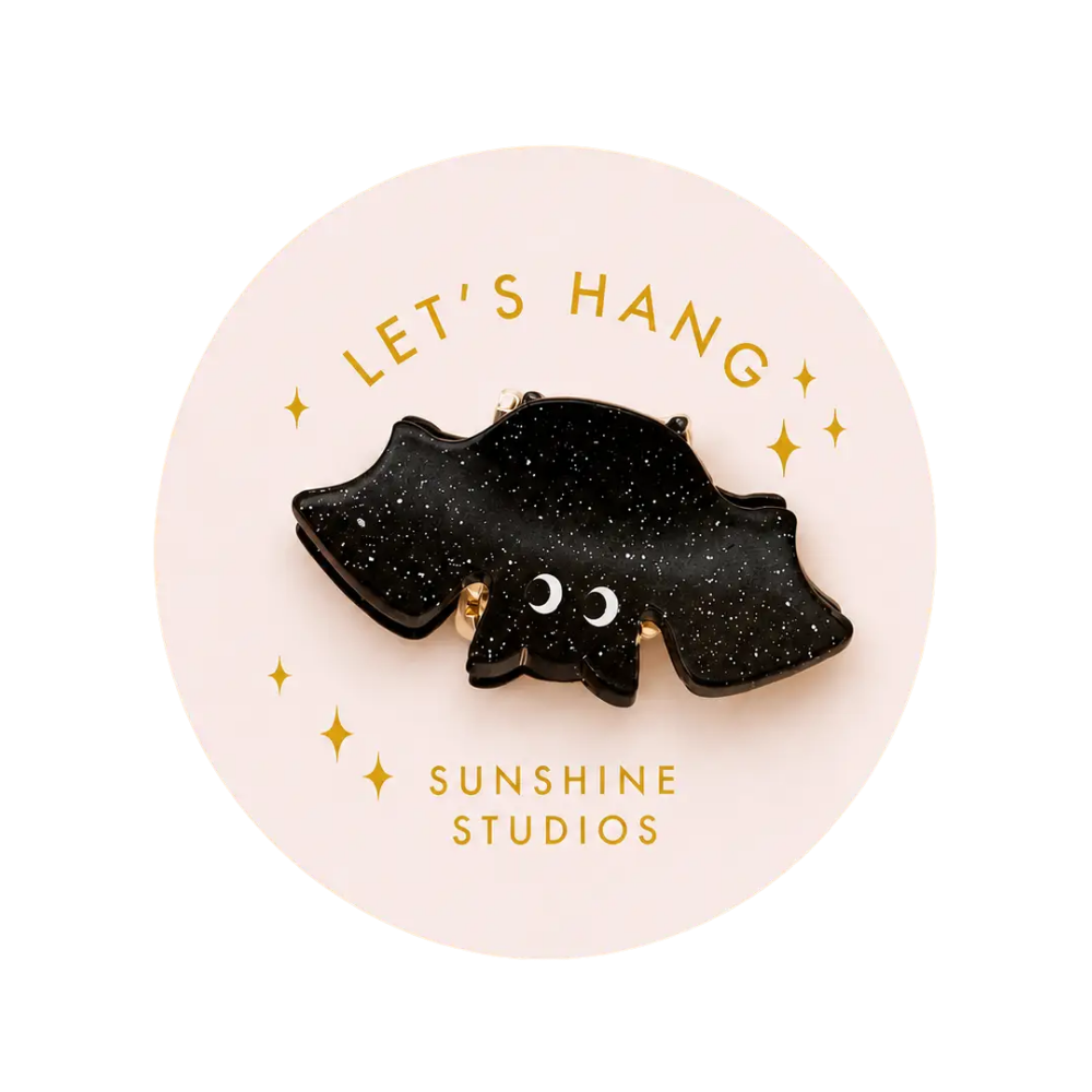 Let's Hang! Mini Bat Hair Clip