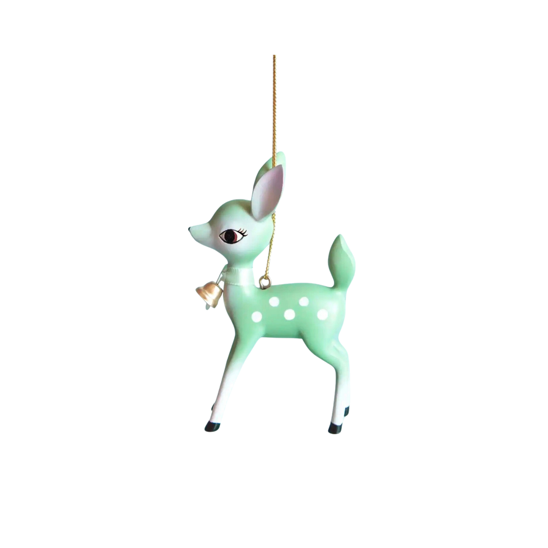 Retro Deer Ornament