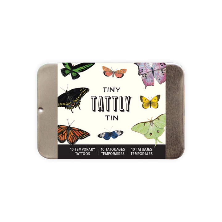 Tiny Butterfly Tattoo Tin