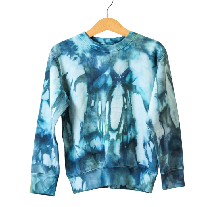 Ice-Dyed Toddler Fleece Crewneck