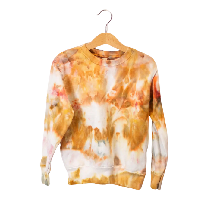 Ice-Dyed Toddler Fleece Crewneck