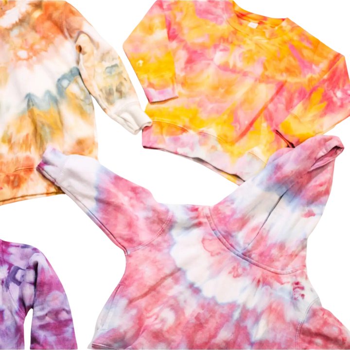 Ice-Dyed Toddler Fleece Hoodie