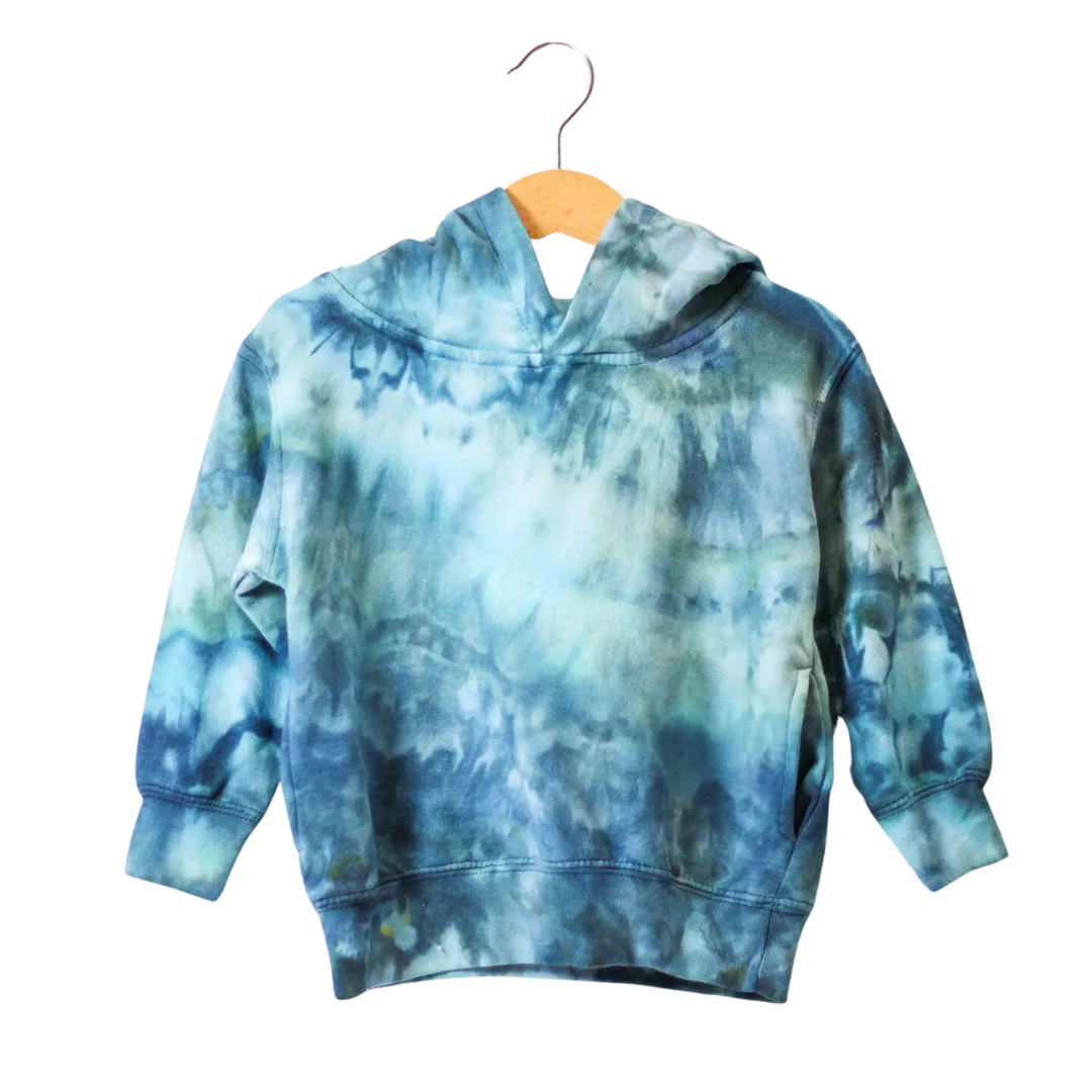 Ice-Dyed Toddler Fleece Hoodie