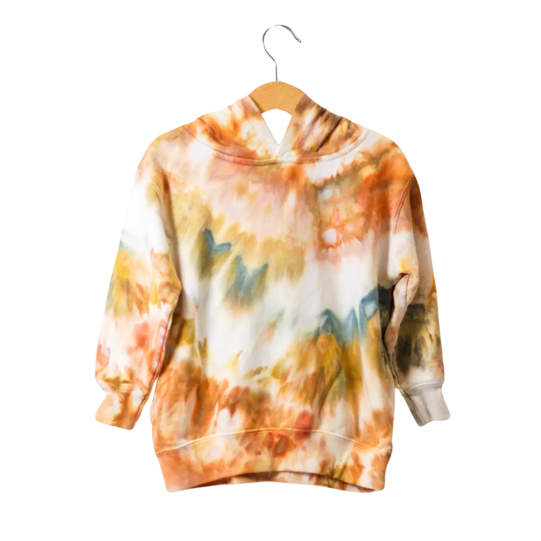 Ice-Dyed Toddler Fleece Hoodie