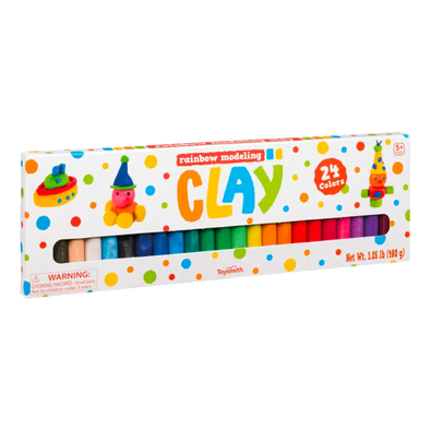 Toysmith Rainbow Clay with 24 colors